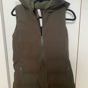 lululemon athletica Olive Green Vest